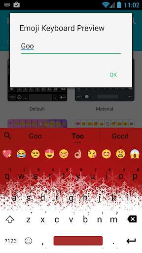 Play APK Christmas White Emoji Keyboard  and enjoy Christmas White Emoji Keyboard with UptoPlay com.kkkeyboard.emoji.keyboard.theme.ChristmasFlatWhite