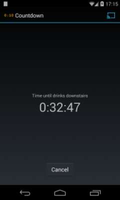 Play Chromecast Countdown 