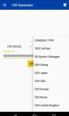 Play CID Generator 