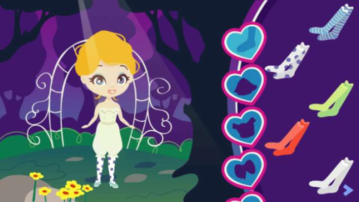 Play Cinderella fairytale game 