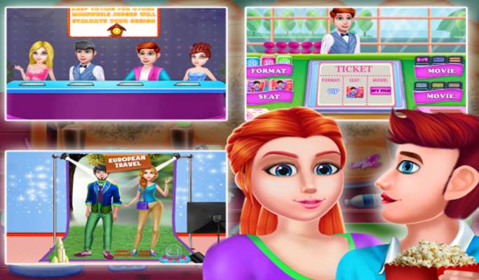 Play Cinema Movie Theater Simulator and Cashier 