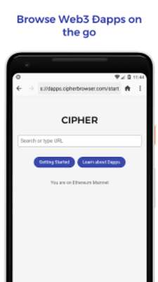 Play Cipher Browser - Ethereum Wallet & DApp Browser 