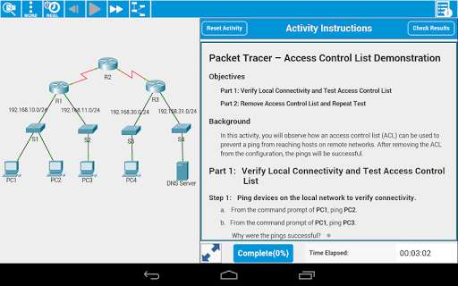 Cisco Packet Tracer Mobile online game with UptoPlay