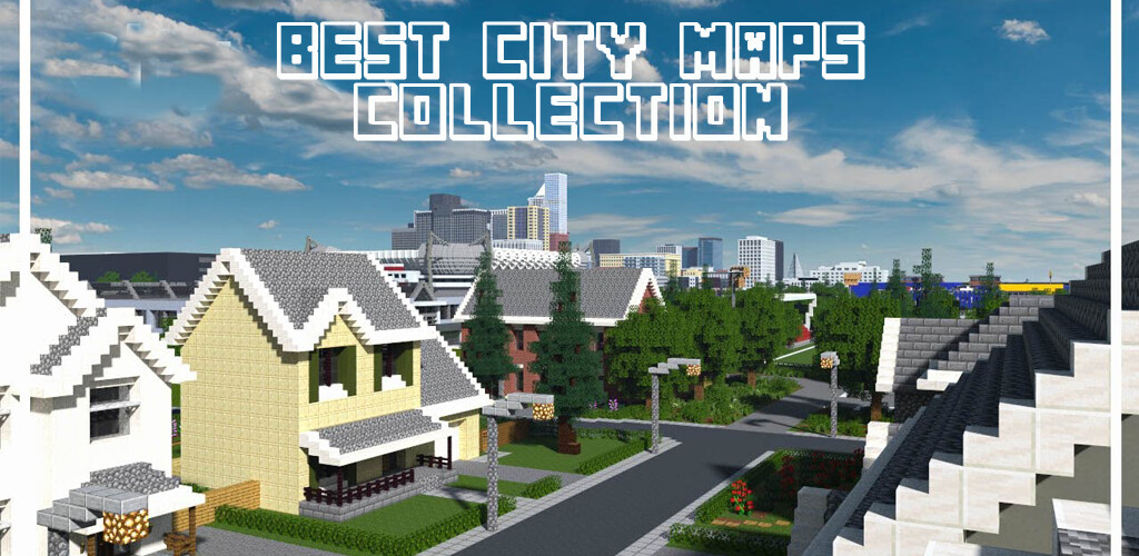 City Maps for Minecraft online game with UptoPlay