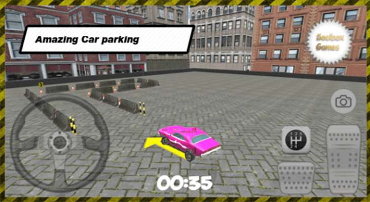 Play City Pink Car Parking 