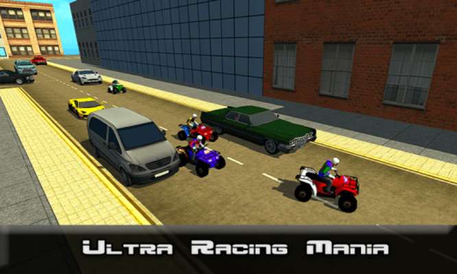 Play City Quad Bike Racing: Highway Road Atv Stunts Sim 