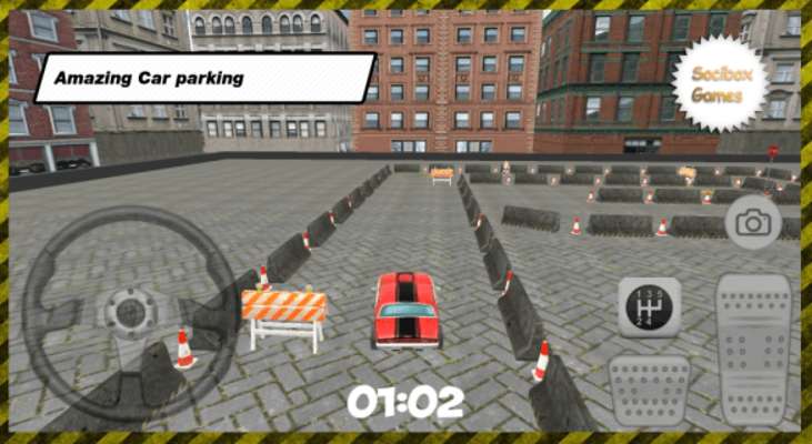 Play City Red Car Parking 