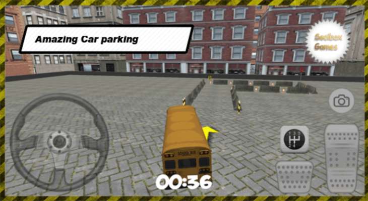 Play City School Bus Car Parking 
