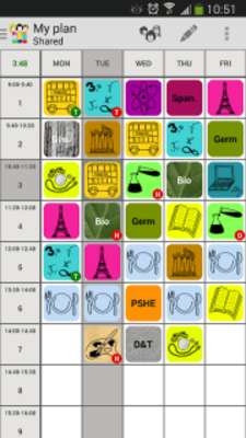Play ClassShare school timetable 