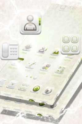 Play Classy White Launcher 