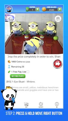Play APK Claw Games LIVE: Play Real Crane Game  and enjoy Claw Games LIVE: Play Real Crane Game with UptoPlay com.cgv.clawgames