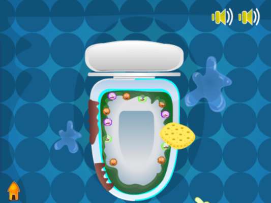 Play cleaning bathroom girls games 