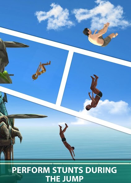 Play Cliff Flip Diving 3D - Swimming Pool Flip Master 