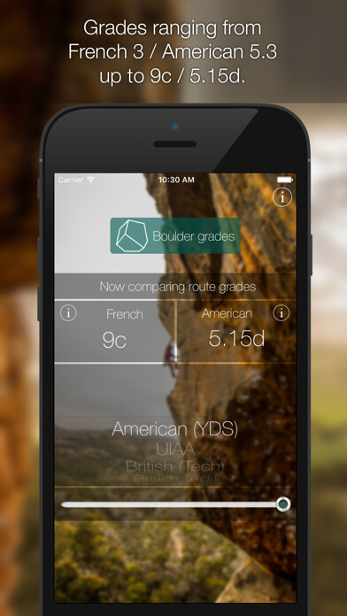 Play APK Climbing Grades Converter  and enjoy Climbing Grades Converter with UptoPlay com.logicnet.climbingGrades