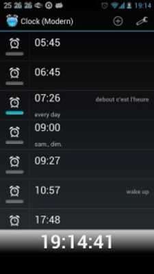 Play Clock so modern 