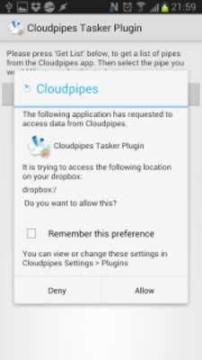 Play Cloudpipes Tasker Plugin 