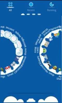 Play Cloud Theme GO Launcher EX 