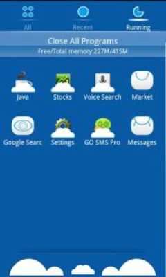 Play Cloud Theme GO Launcher EX 