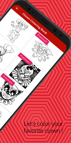 Play Clown Coloring Book 