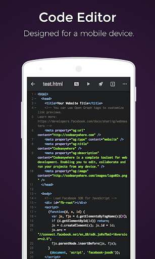 Play APK Codeanywhere - IDE, Code Editor, SSH, FTP, HTML  and enjoy Codeanywhere - IDE, Code Editor, SSH, FTP, HTML using ApkOnl