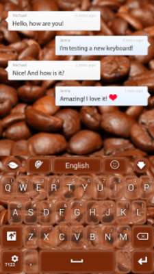 Play Coffee GO Keyboard 