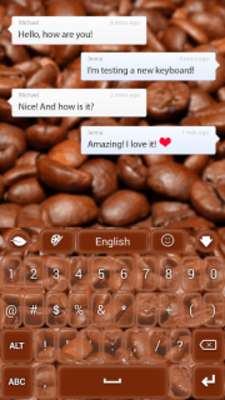 Play Coffee GO Keyboard 