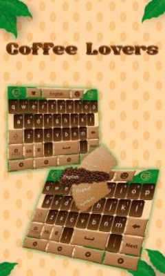Play Coffee Lover. GO Keyboard Theme 