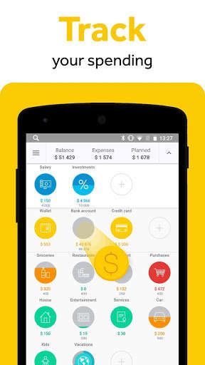 Play APK CoinKeeper: spending tracker  and enjoy CoinKeeper: spending tracker with UptoPlay com.disrapp.coinkeeper.material