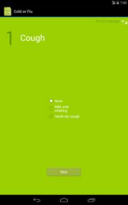 Play Cold or Flu Test 