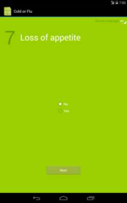 Play Cold or Flu Test 