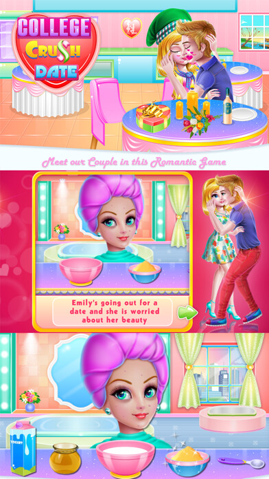 Play College Crush Date 