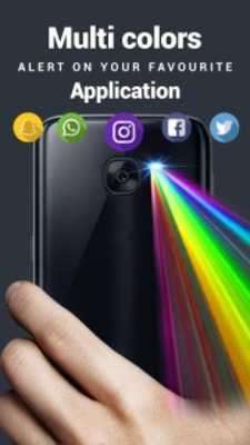 Play Color Flashlight Alerts Call, LED Torch 