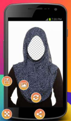 Play Colorful Hijab Photo Montage 