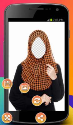 Play Colorful Hijab Photo Montage 