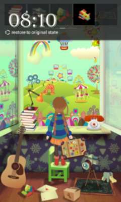 Play Colorful World Locker Theme 