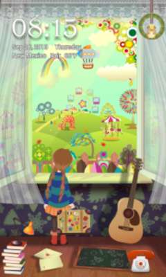 Play Colorful World Locker Theme 