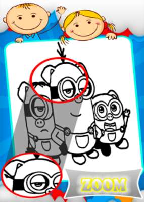 Coloring 3 Little Pigs Games online game with UptoPlay