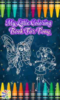 Play coloring book for my little pony Play coloring book for my little pony