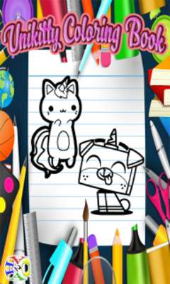 Play coloring book for unikitty Play coloring book for unikitty