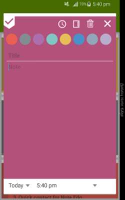 Color Note for Note Edge online game with UptoPlay