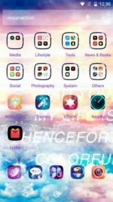 Play Color Phone Theme - Colorful Icon & Wallpapers 
