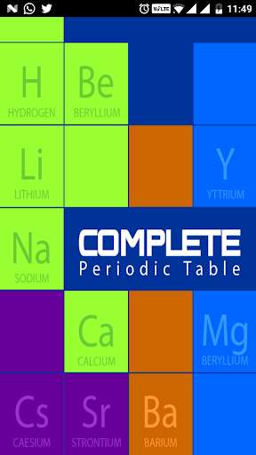 Play APK complete periodic table  and enjoy complete periodic table with UptoPlay sunita.chemistry.periodic.table