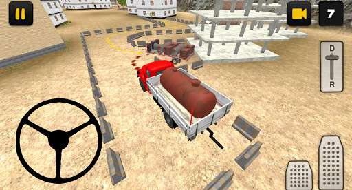 Play APK Construction Truck 3D: Material Transport  and enjoy Construction Truck 3D: Material Transport with UptoPlay com.gjj.constrtruck3dmattrans