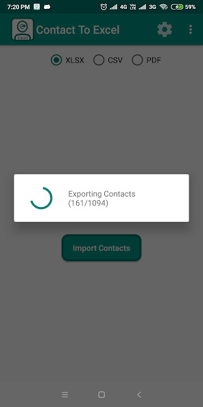 Play Contact To Excel 
