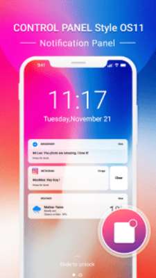 Play Control Center OS 11: iPanel Phone X 