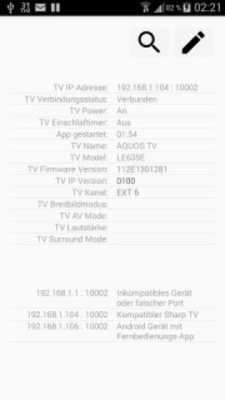 Play Controller für Sharp Aquos LE TV 