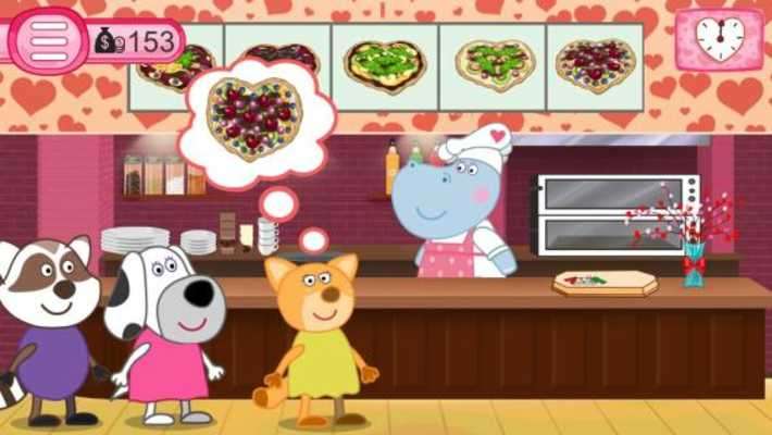 Play Cooking games: Valentine's cafe for Girls Play Cooking games: Valentine's cafe for Girls
