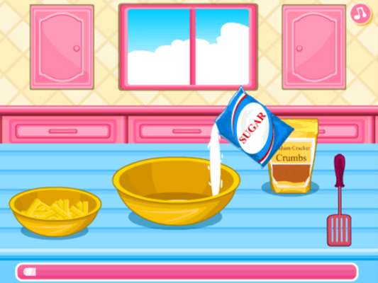 Play Cook White Cheescake Caramel 