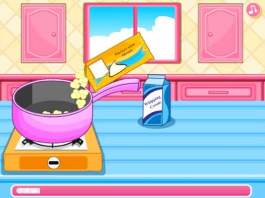 Play Cook White Cheescake Caramel 