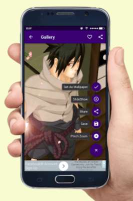 Play Cool Sasuke Wallpaper QHD 